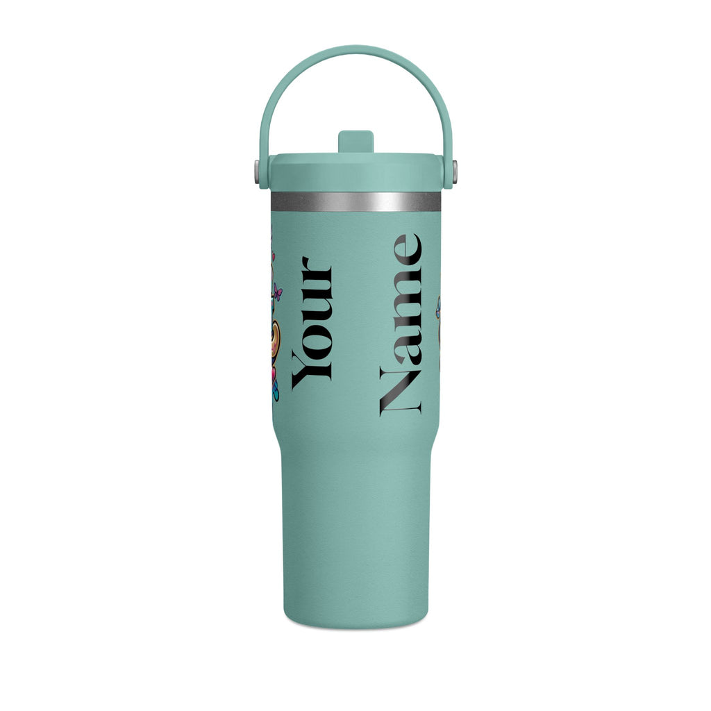 Nomad 32oz Tumbler — Colorful Graffiti "Nurse Strong" Insulated Travel Mug