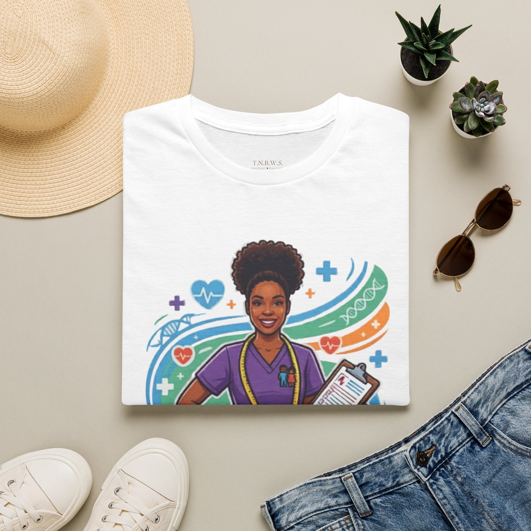 Medical Assistant T-Shirt — "Medical Assistant: Care in Motion" Graphic Tee