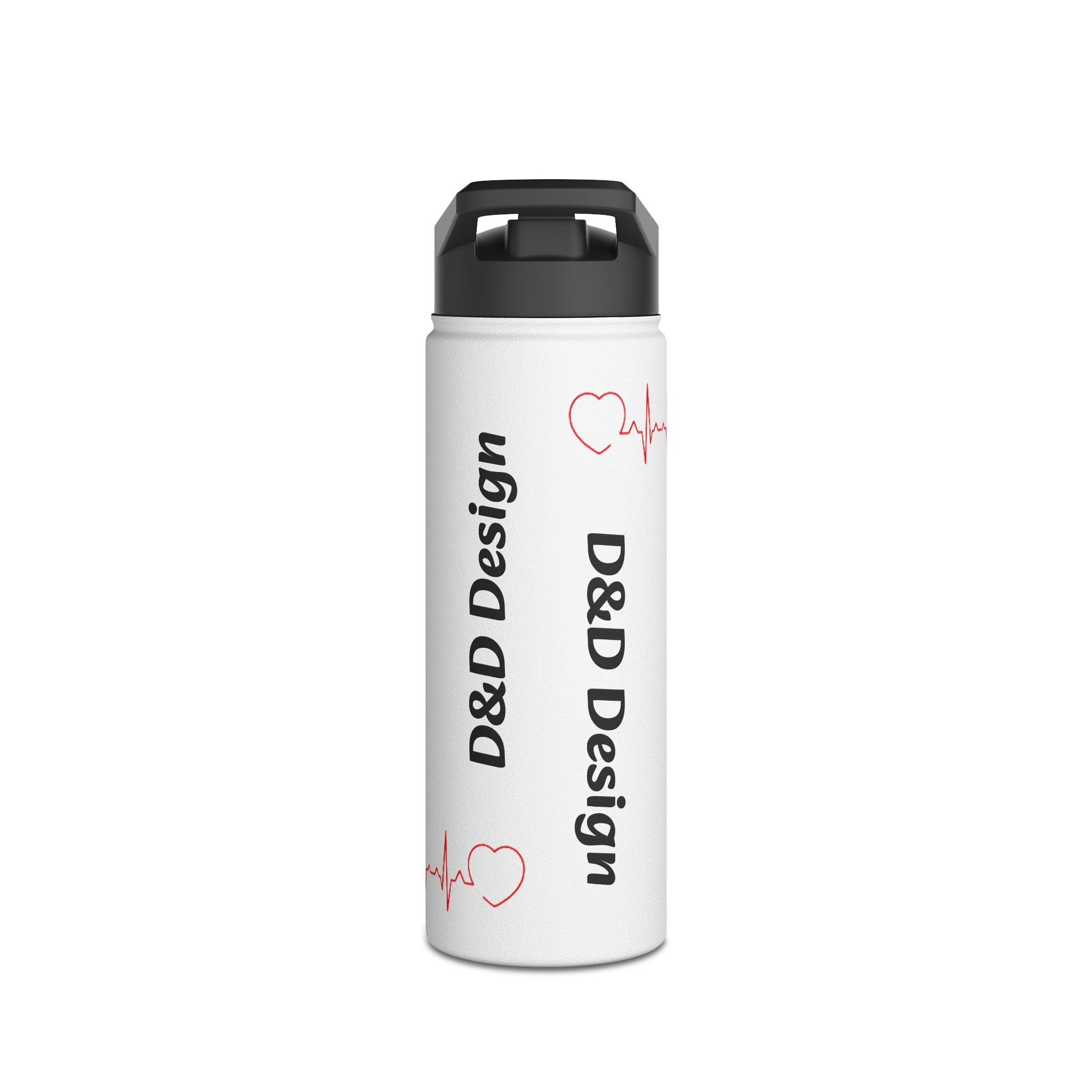 Nurse Life Stainless Steel Water Bottle — "Pressure Around My Neck, Stress On My Mind"