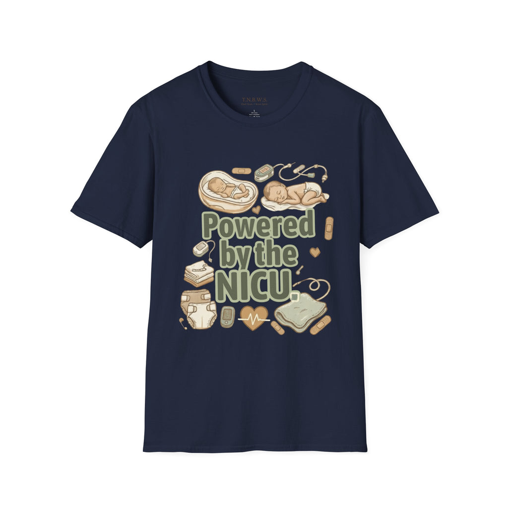 Powered by the NICU T-Shirt — Premmie & NICU Parent Support Tee