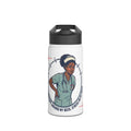 Nurse Life Stainless Steel Water Bottle — "Pressure Around My Neck, Stress On My Mind"
