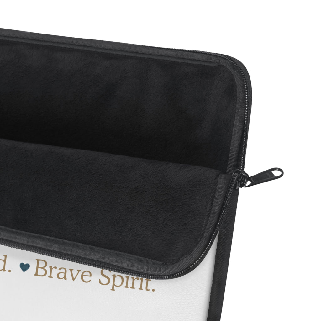 Nursing Is a Work Of Laptop Sleeve — Heart & Stethoscope Tribute for Nurses
