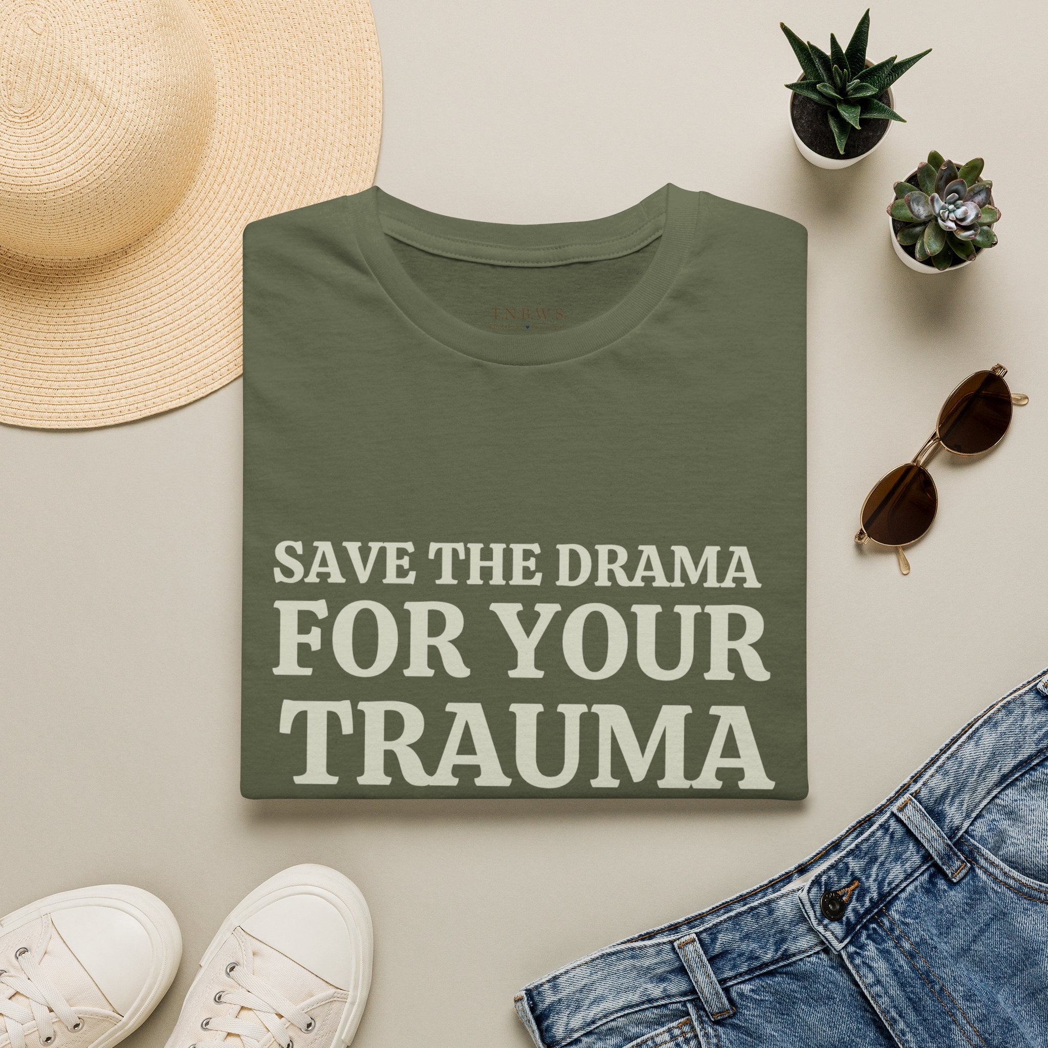 Save the drama for your trama Tee