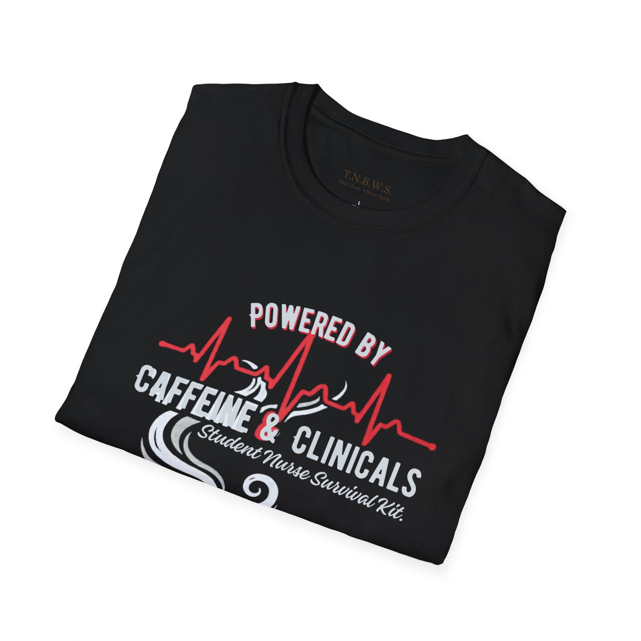 Powered by Clinicals n Caffeine Tee