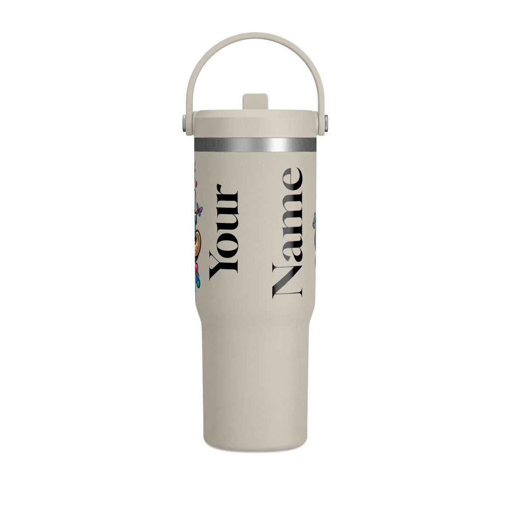 Nomad 32oz Tumbler — Colorful Graffiti "Nurse Strong" Insulated Travel Mug