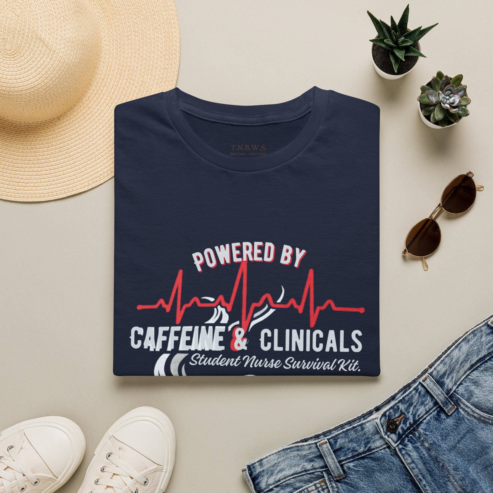 Powered by Clinicals n Caffeine Tee