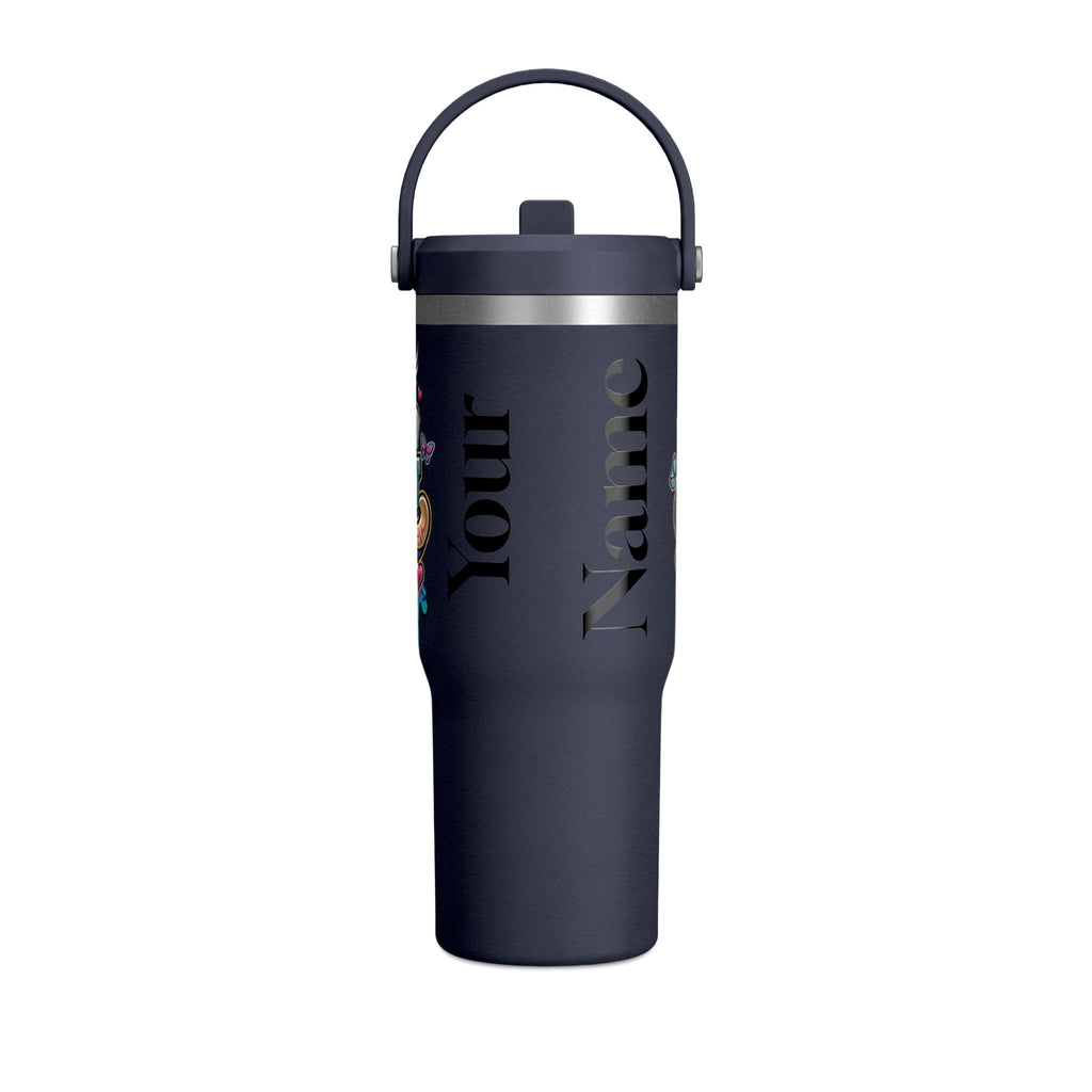 Nomad 32oz Tumbler — Colorful Graffiti "Nurse Strong" Insulated Travel Mug
