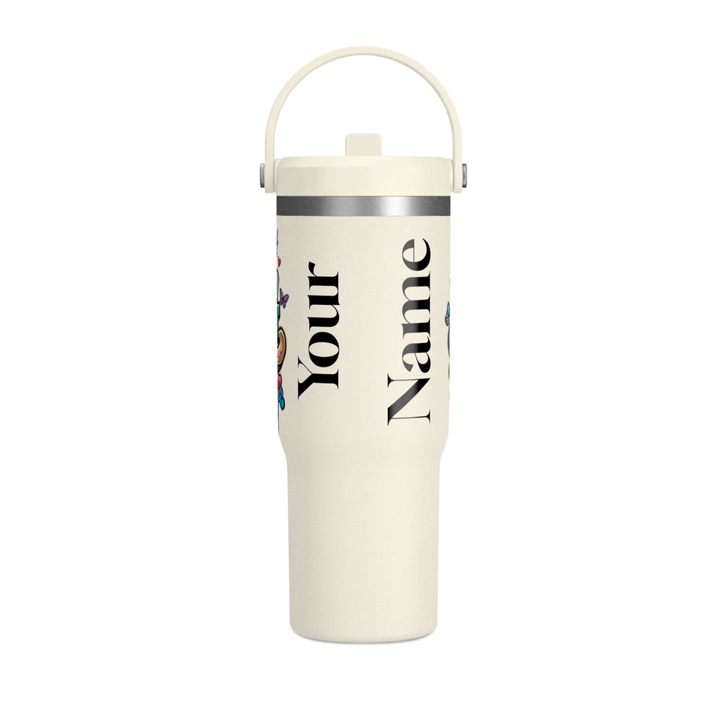 Nomad 32oz Tumbler — Colorful Graffiti "Nurse Strong" Insulated Travel Mug
