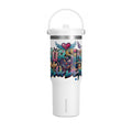 Nomad 32oz Tumbler — Colorful Graffiti "Nurse Strong" Insulated Travel Mug