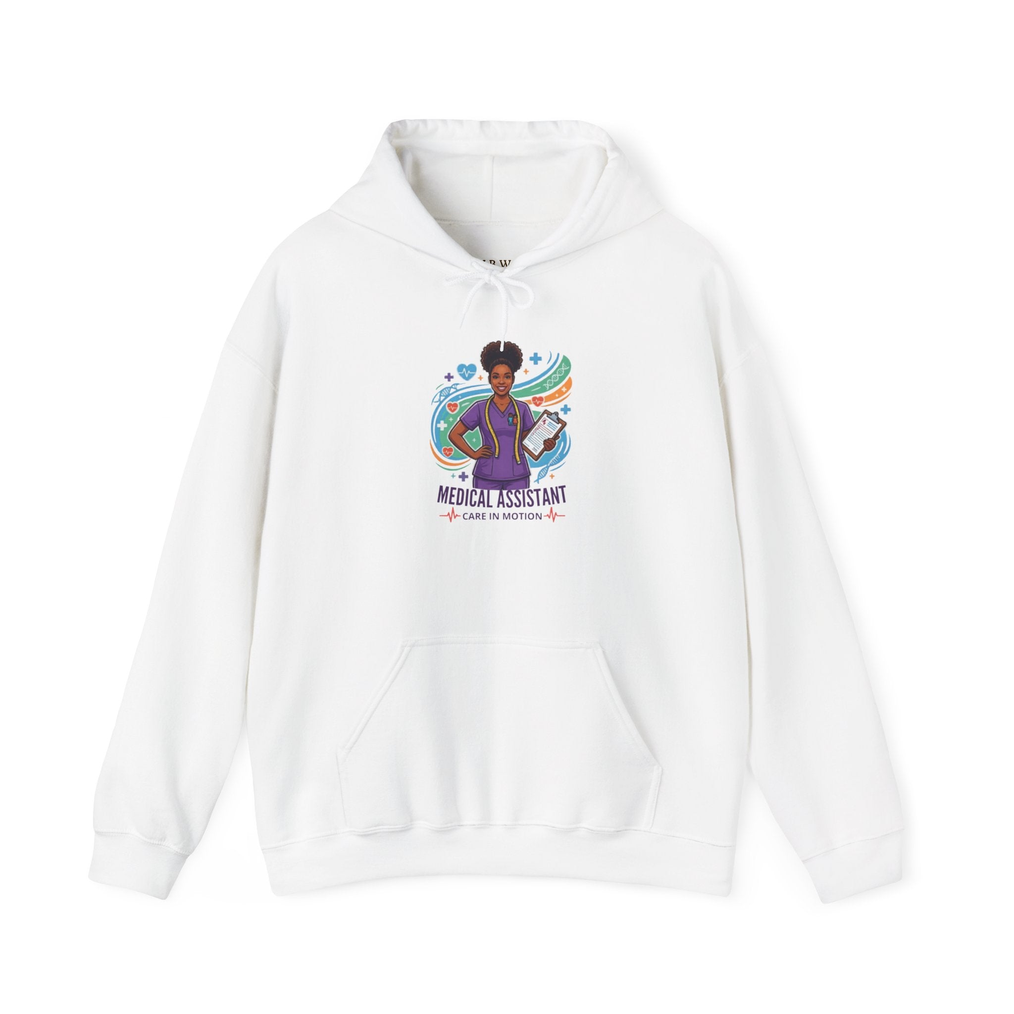 Medical Assistant Hoodie — Proud Healthcare Professional Graphic Sweatshirt