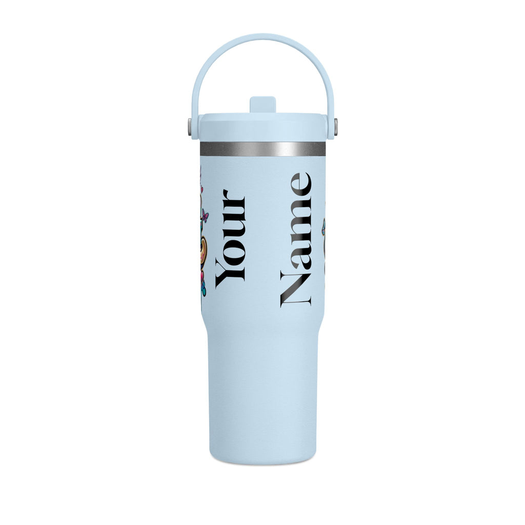 Nomad 32oz Tumbler — Colorful Graffiti "Nurse Strong" Insulated Travel Mug