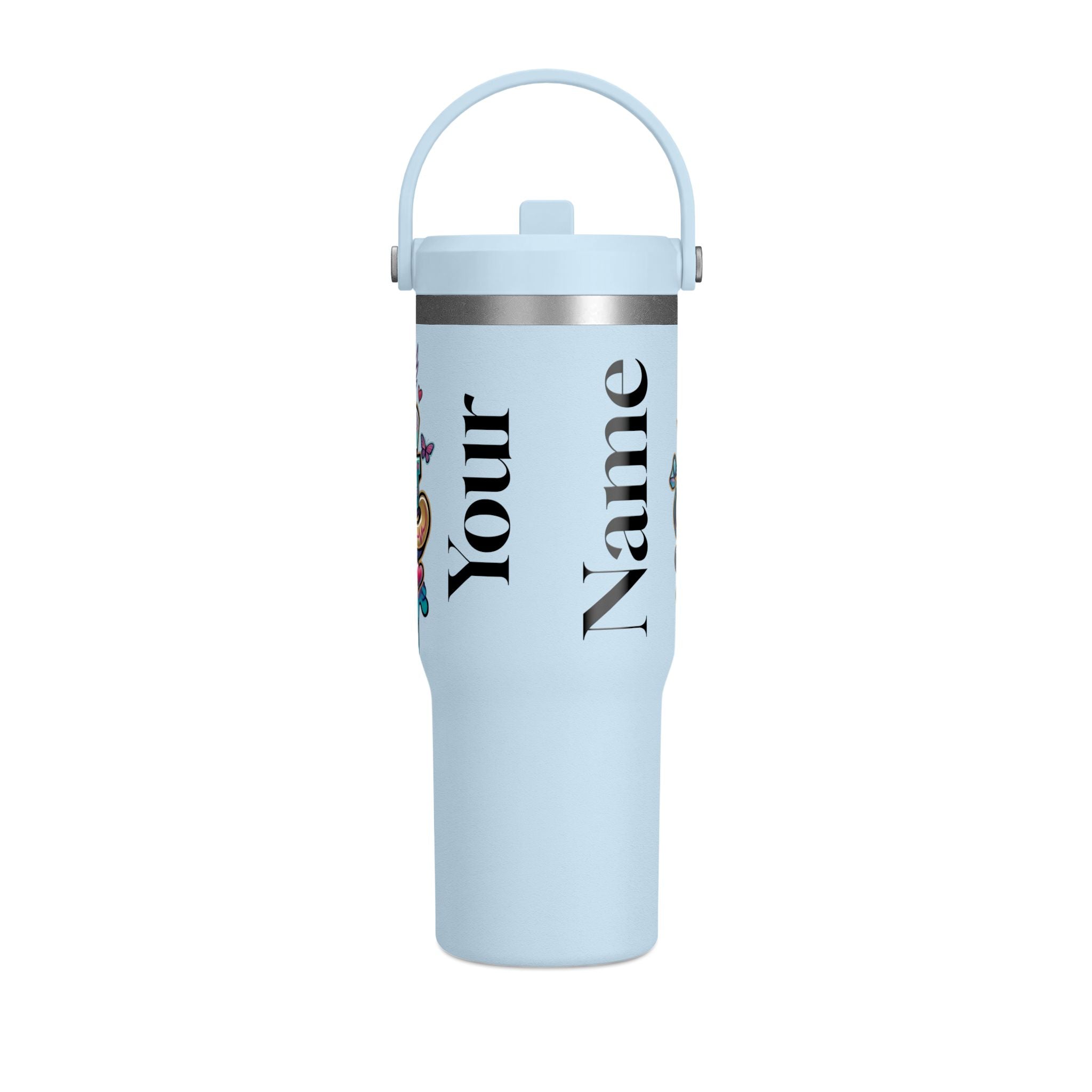 Nomad 32oz Tumbler — Colorful Graffiti "Nurse Strong" Insulated Travel Mug