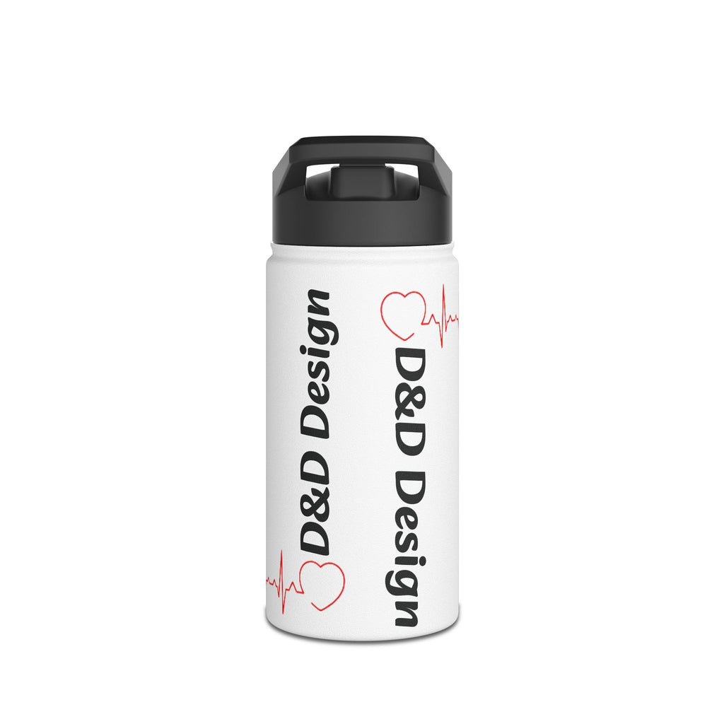 Nurse Life Stainless Steel Water Bottle — "Pressure Around My Neck, Stress On My Mind"