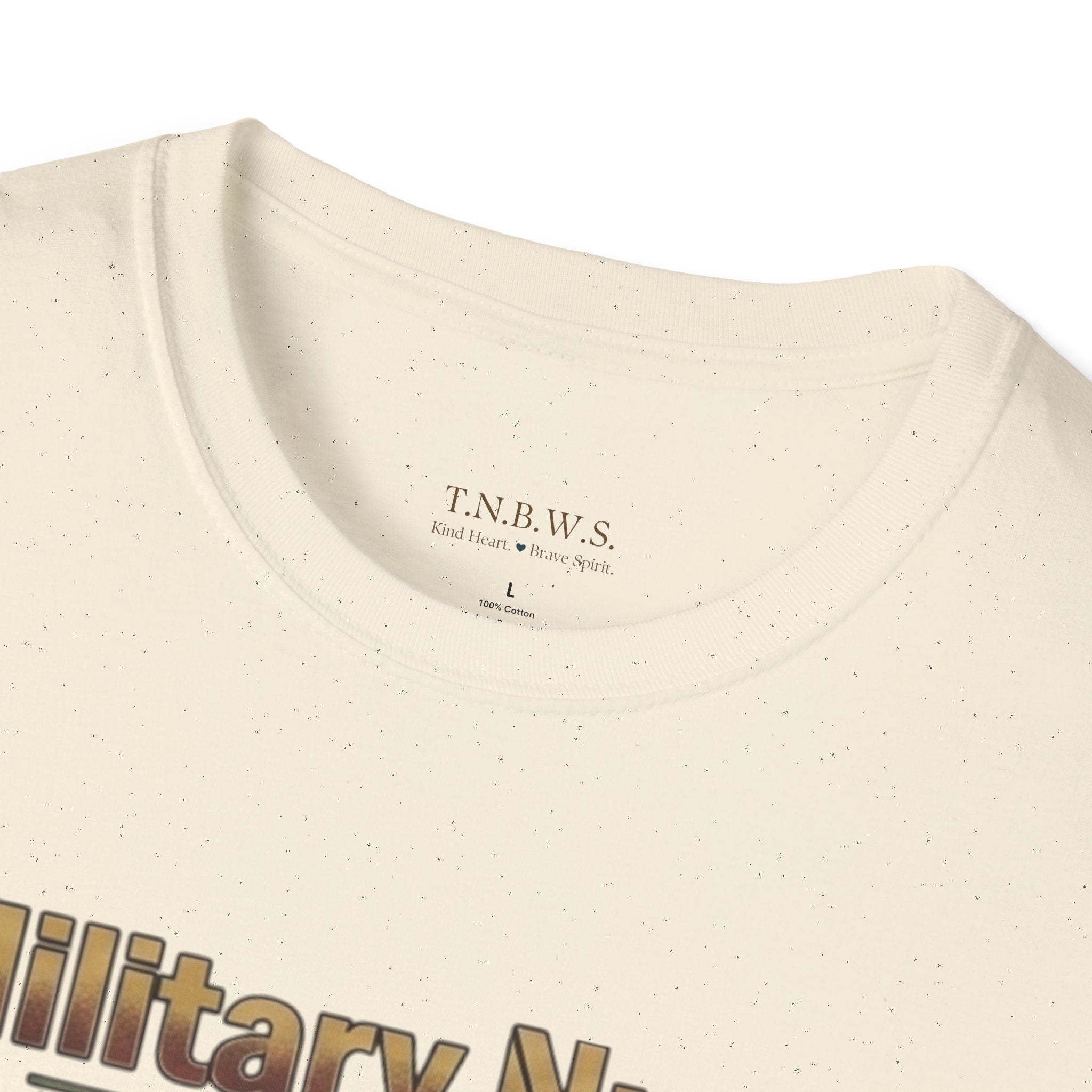 Military Nurse T‑Shirt — Proud Service & Healing Heart Design