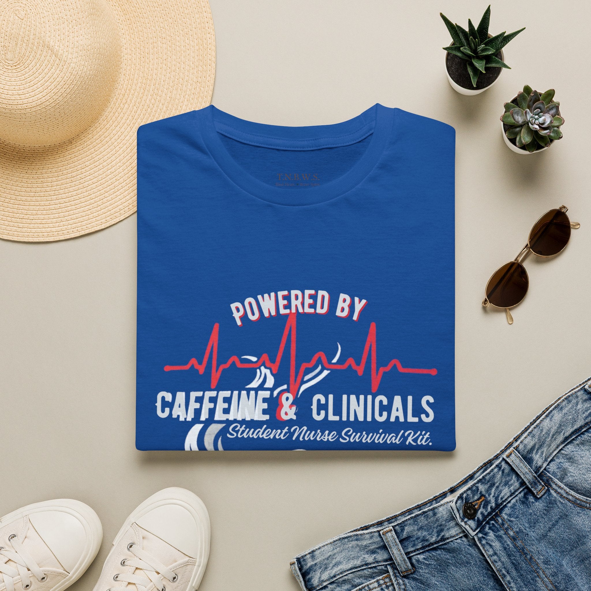 Powered by Clinicals n Caffeine Tee