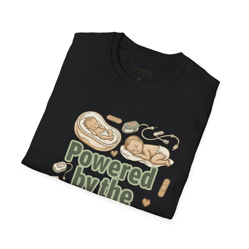 Powered by the NICU T-Shirt — Premmie & NICU Parent Support Tee
