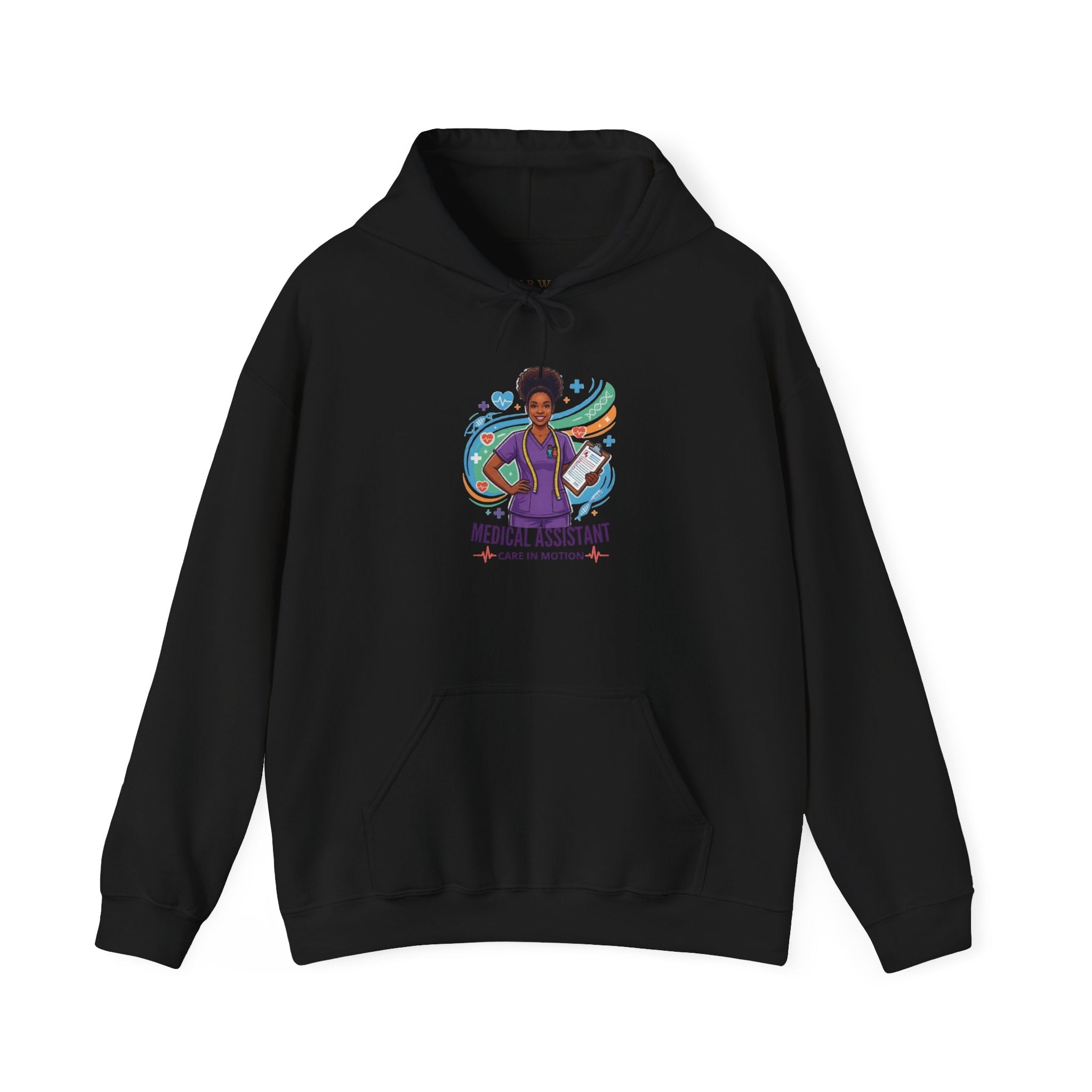 Medical Assistant Hoodie — Proud Healthcare Professional Graphic Sweatshirt